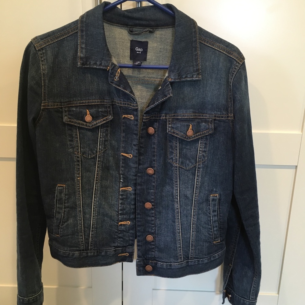 Gap jean jacket, denim, XS